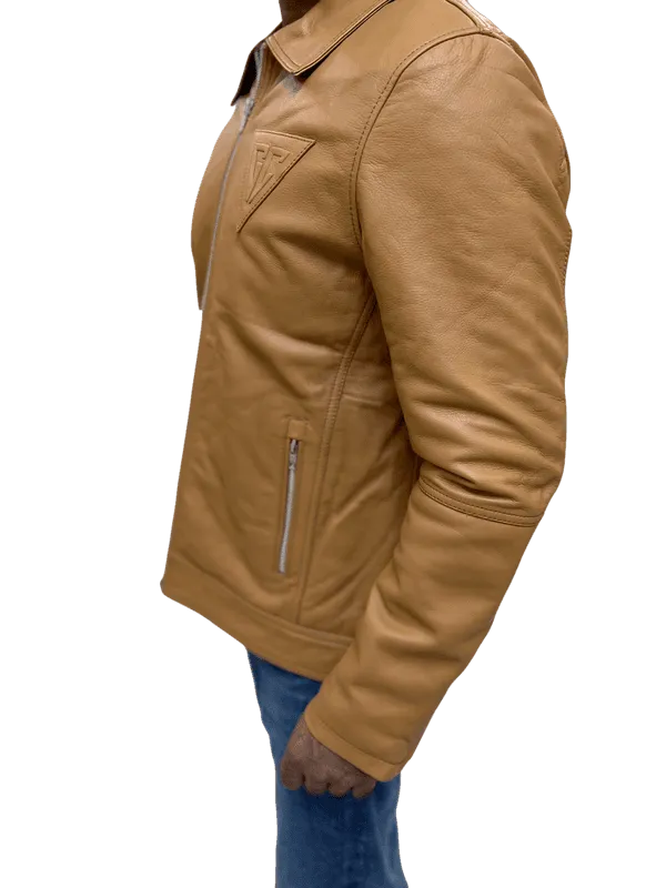 100% Top Grain Leather Jacket C7