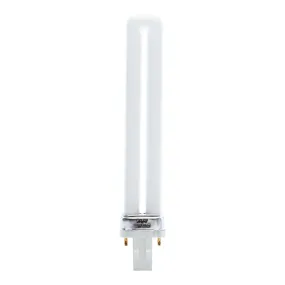 13W Cool White (4100K) PL GX23 Base Compact Fluorescent Light Bulb