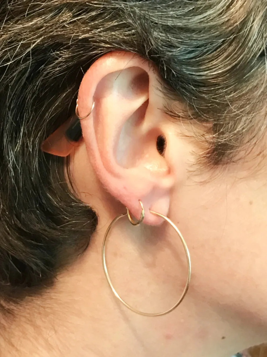 14kt Goldfilled Hoop Earrings