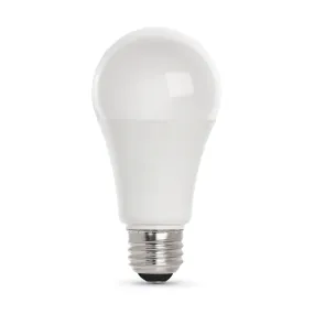 15W (100W Replacement) Neutral White (3500K) E26 Base A19 Non-Dimmable LED Light Bulb (6-Pack)