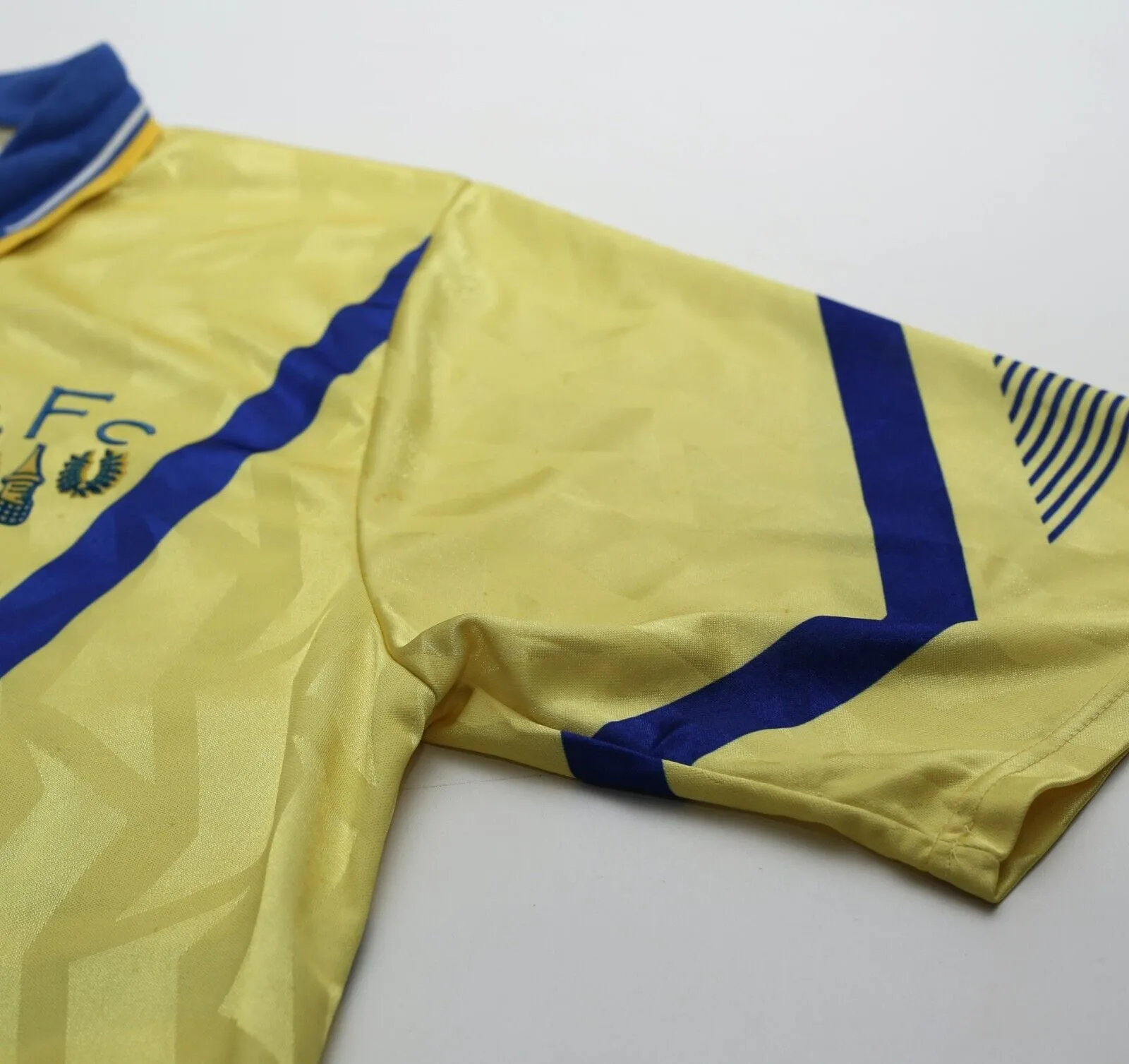 1990/92 EVERTON Vintage Umbro Away Football Shirt Jersey (L)