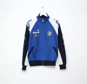 1990/92 ITALY Vintage Diadora Player Issue Track Top Jacket (L)