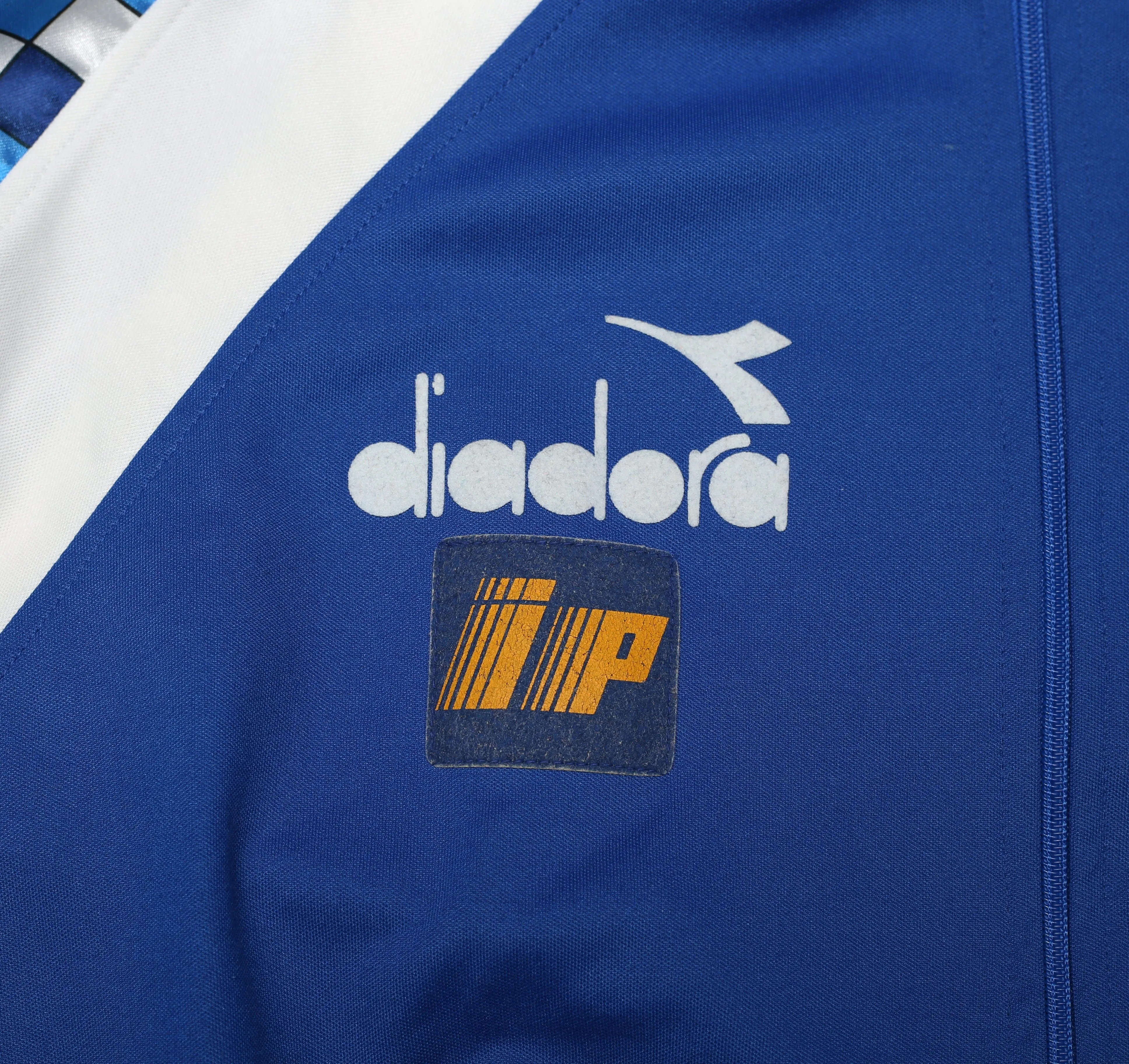 1990/92 ITALY Vintage Diadora Player Issue Track Top Jacket (L)