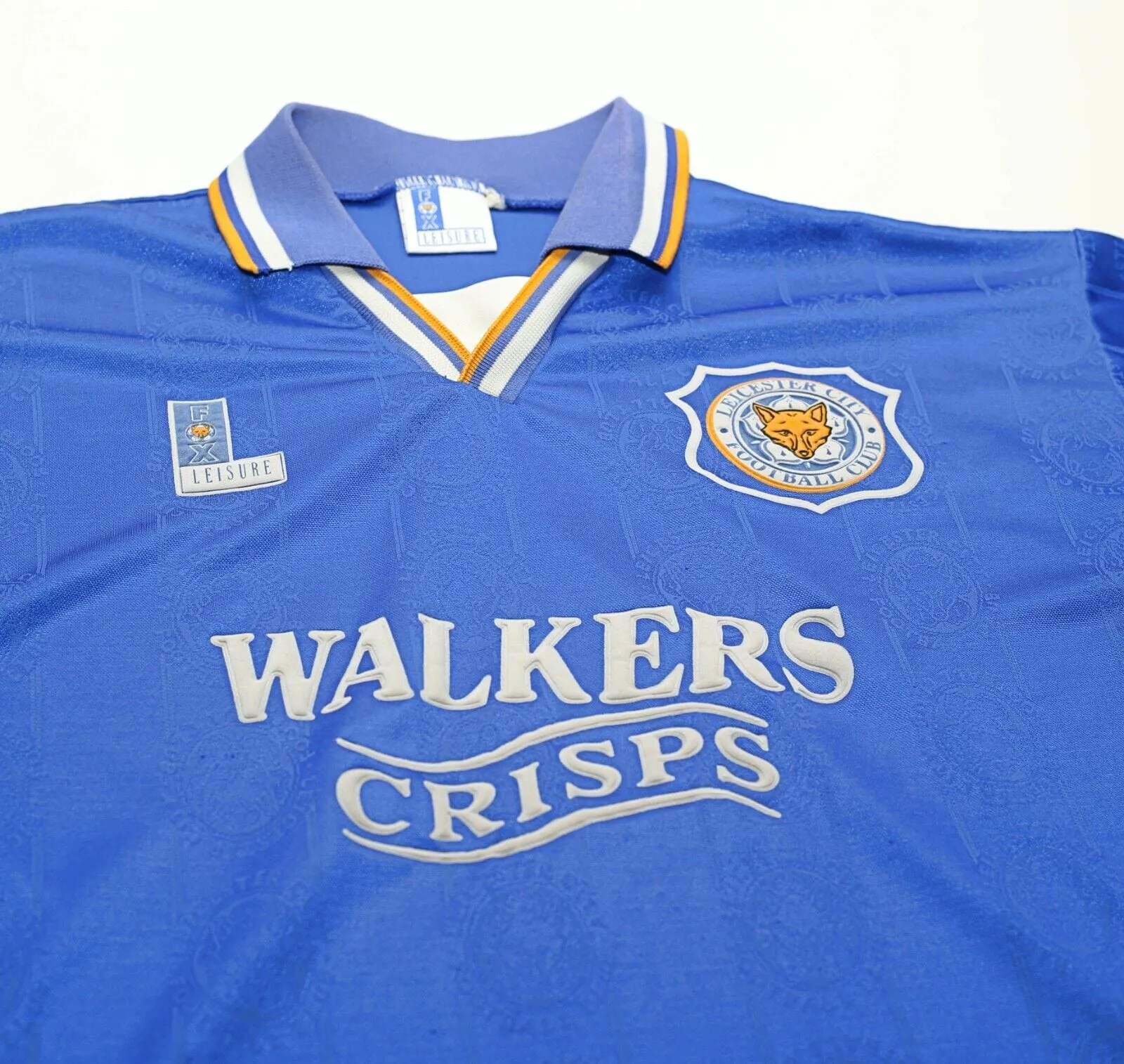 1994/96 LEICESTER CITY Vintage Fox Leisure Home Football Shirt (M)