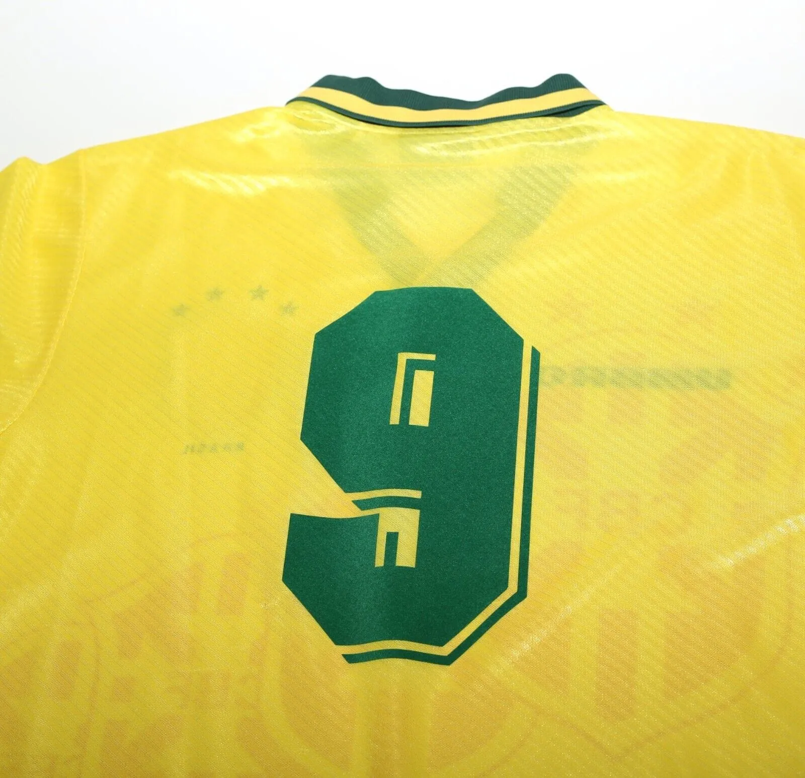 1994/97 RONALDO #9 Brazil Vintage Umbro Home Football Shirt Jersey (L) Umbro Cup