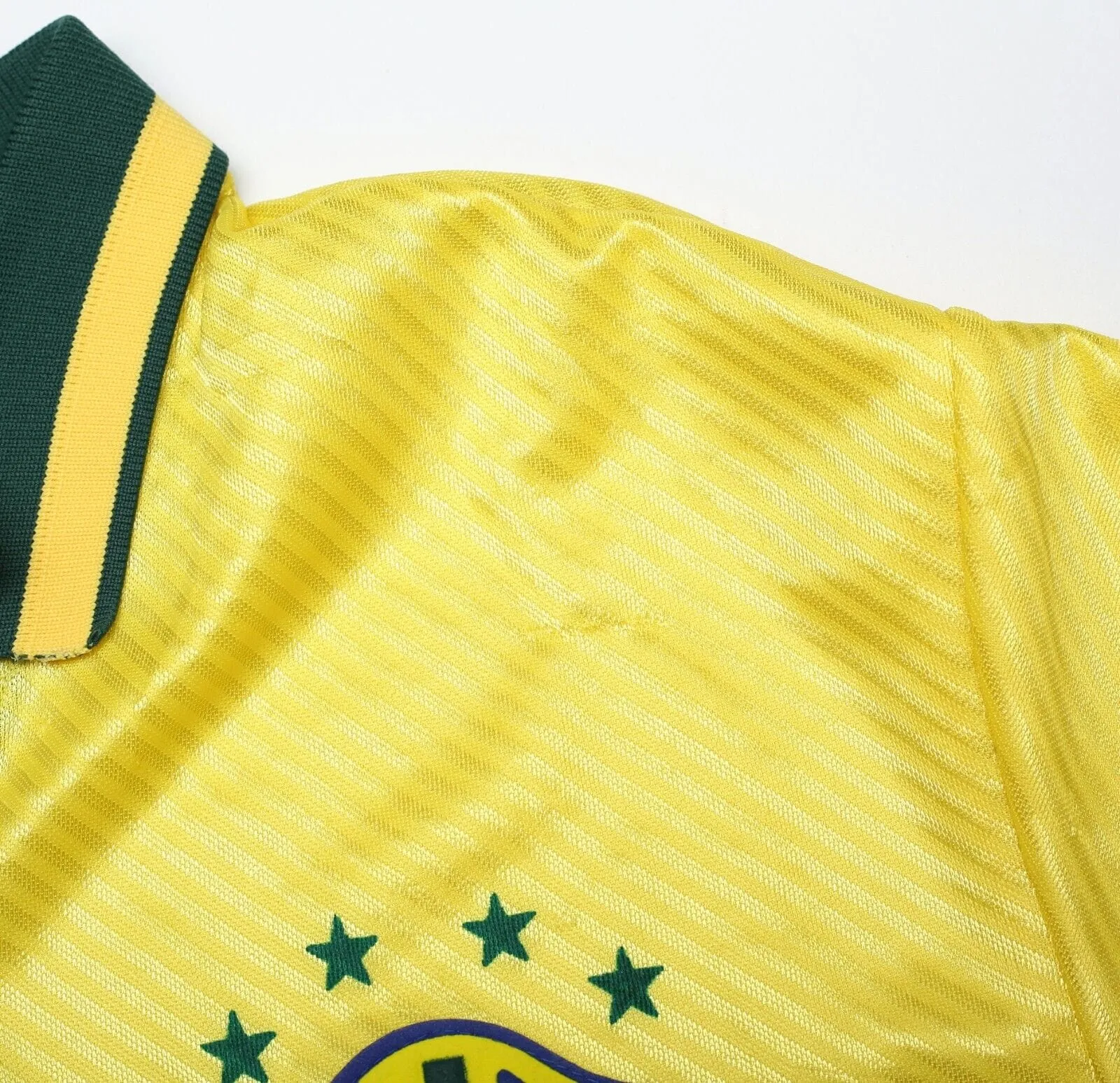 1994/97 RONALDO #9 Brazil Vintage Umbro Home Football Shirt Jersey (L) Umbro Cup