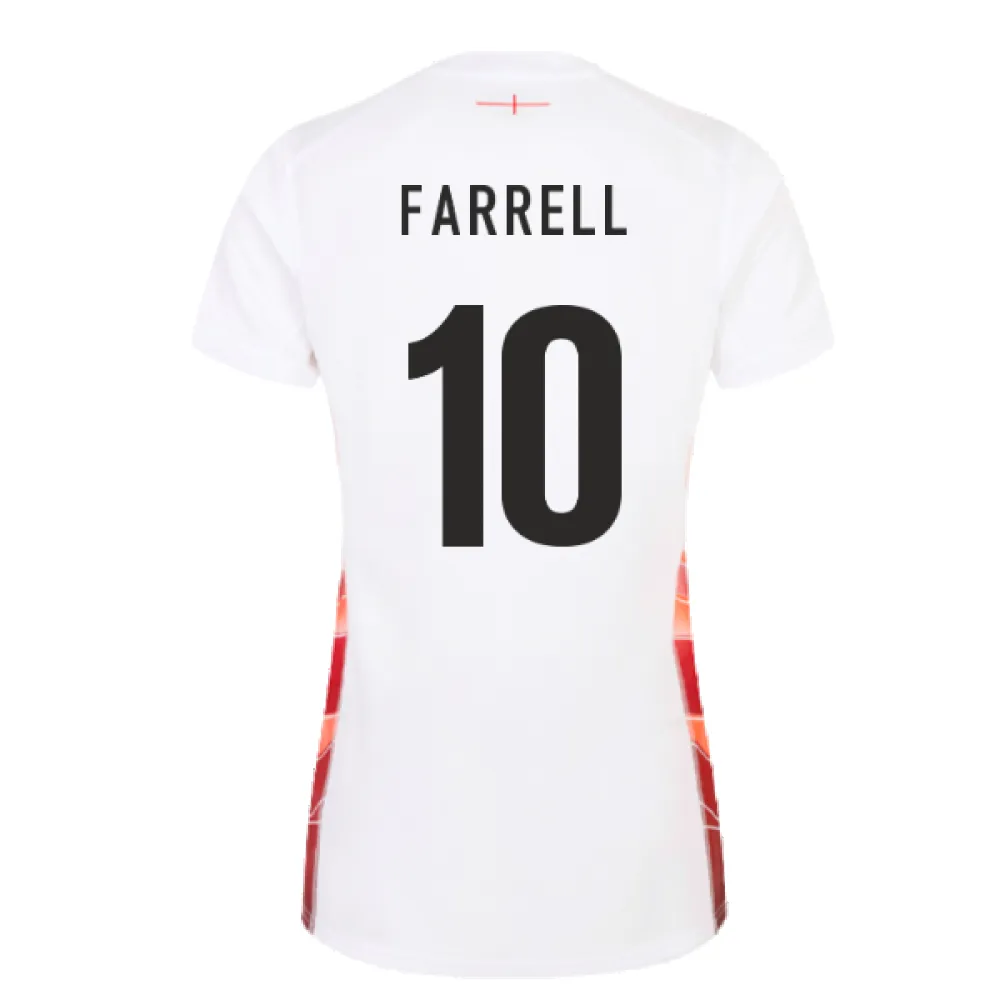 2023-2024 England Rugby Red Roses Rugby Jersey (Ladies) (Farrell 10)