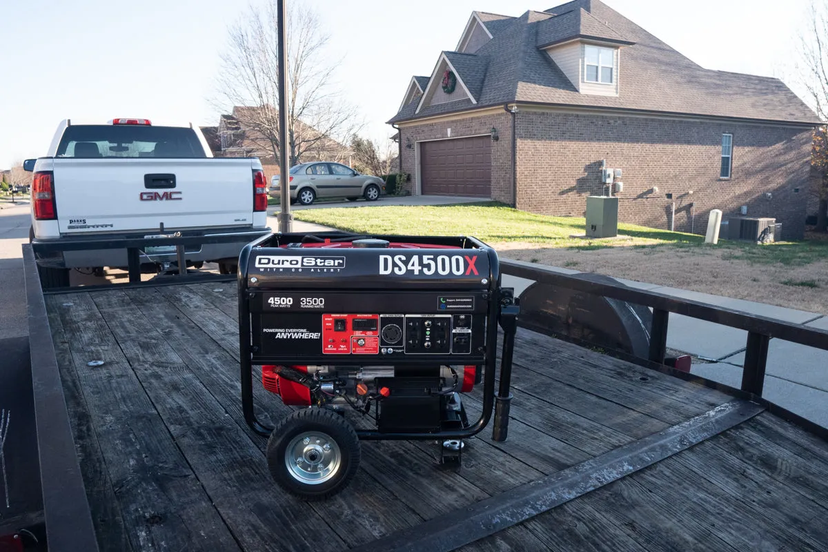 4,500 Watt Gasoline Portable Generator w/ CO Alert