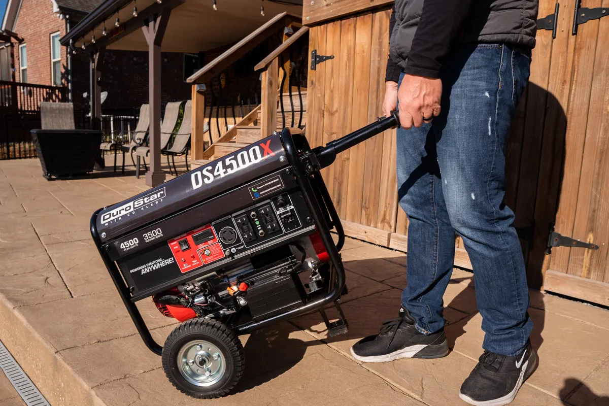 4,500 Watt Gasoline Portable Generator w/ CO Alert