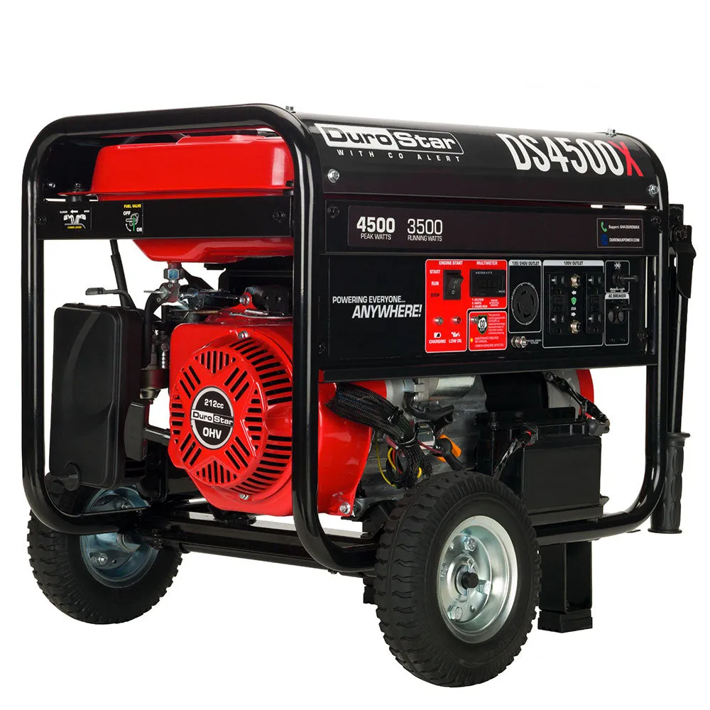 4,500 Watt Gasoline Portable Generator w/ CO Alert