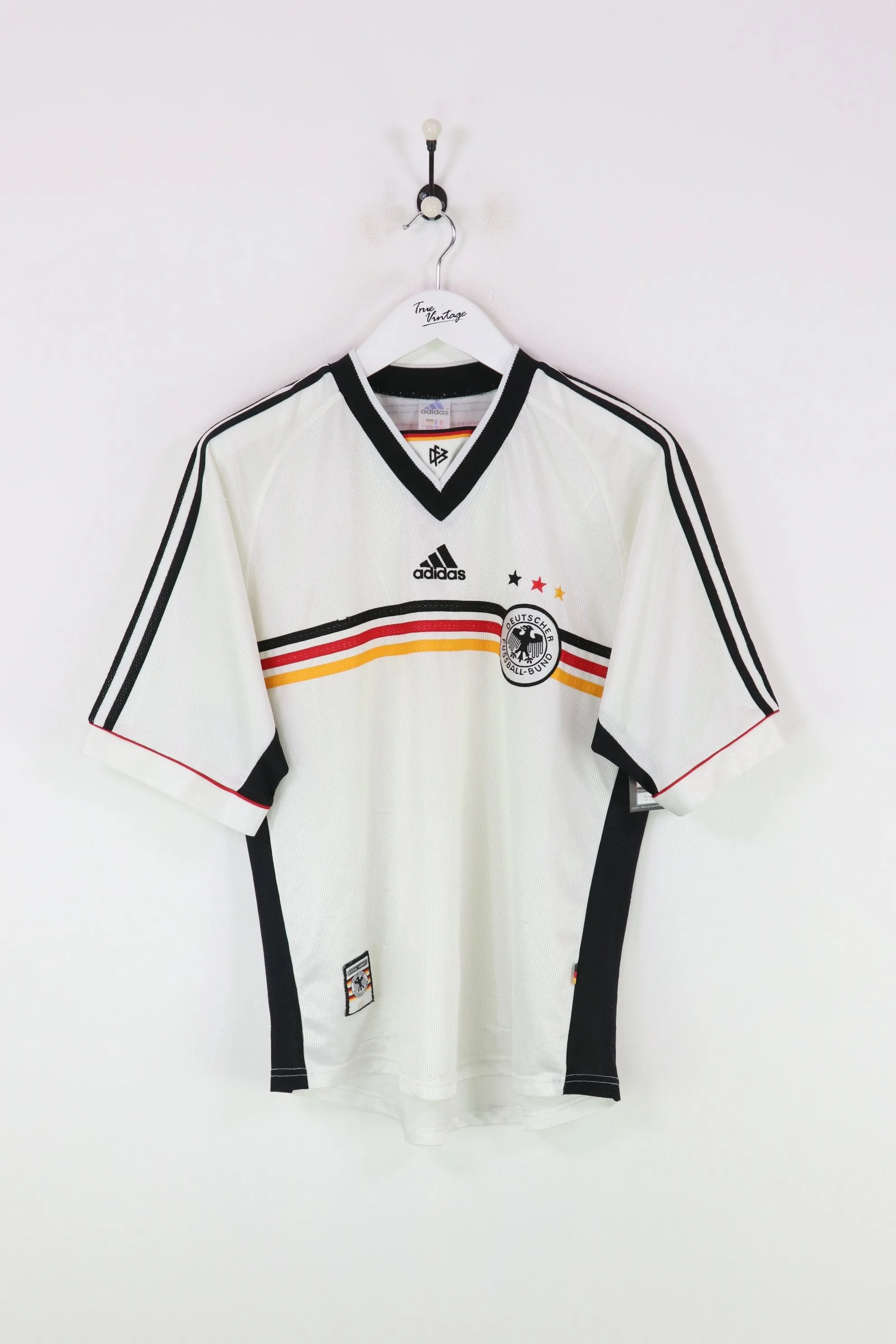 Adidas Germany Football Shirt White Medium & Large