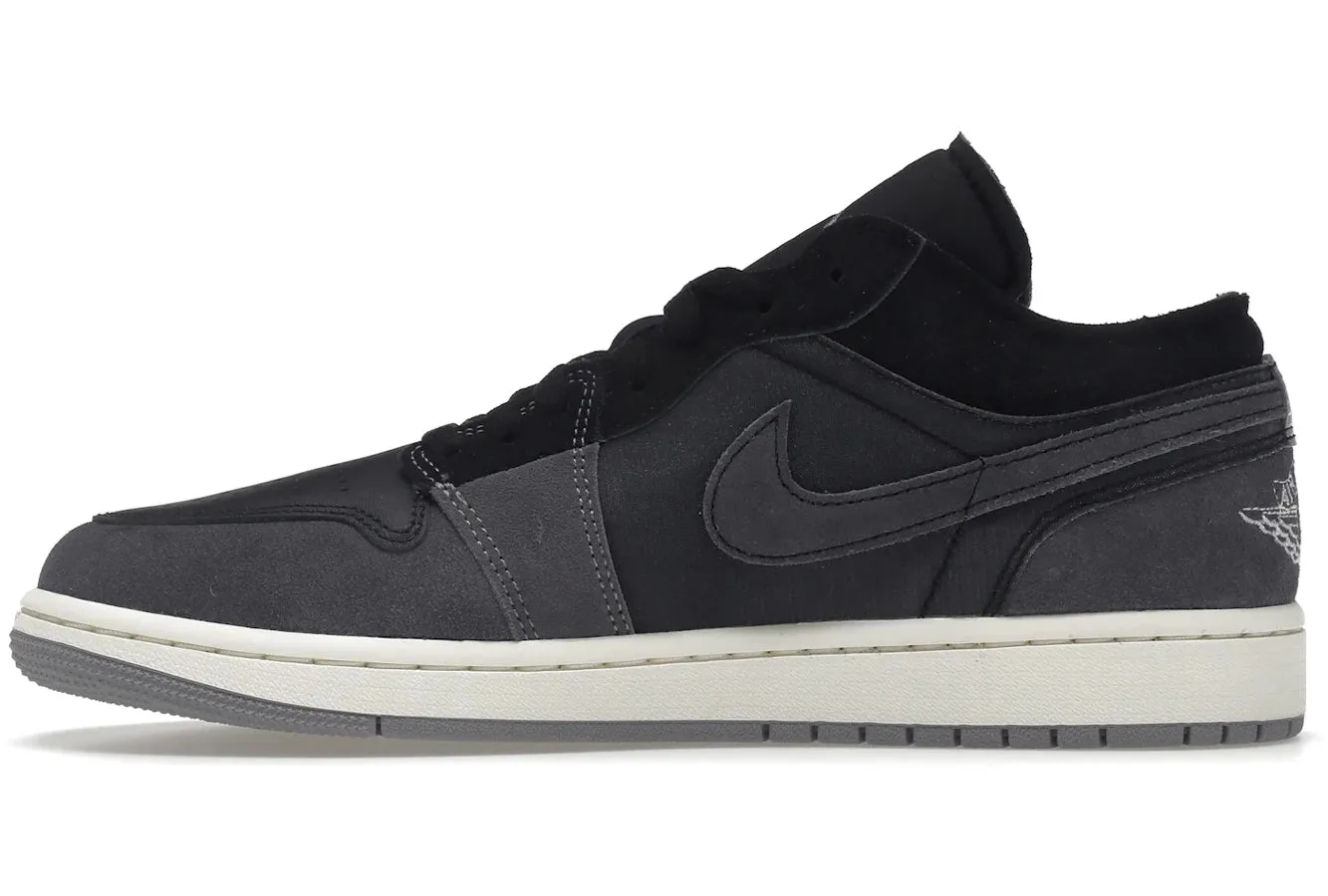 Air Jordan 1 Low Craft Inside Out Black