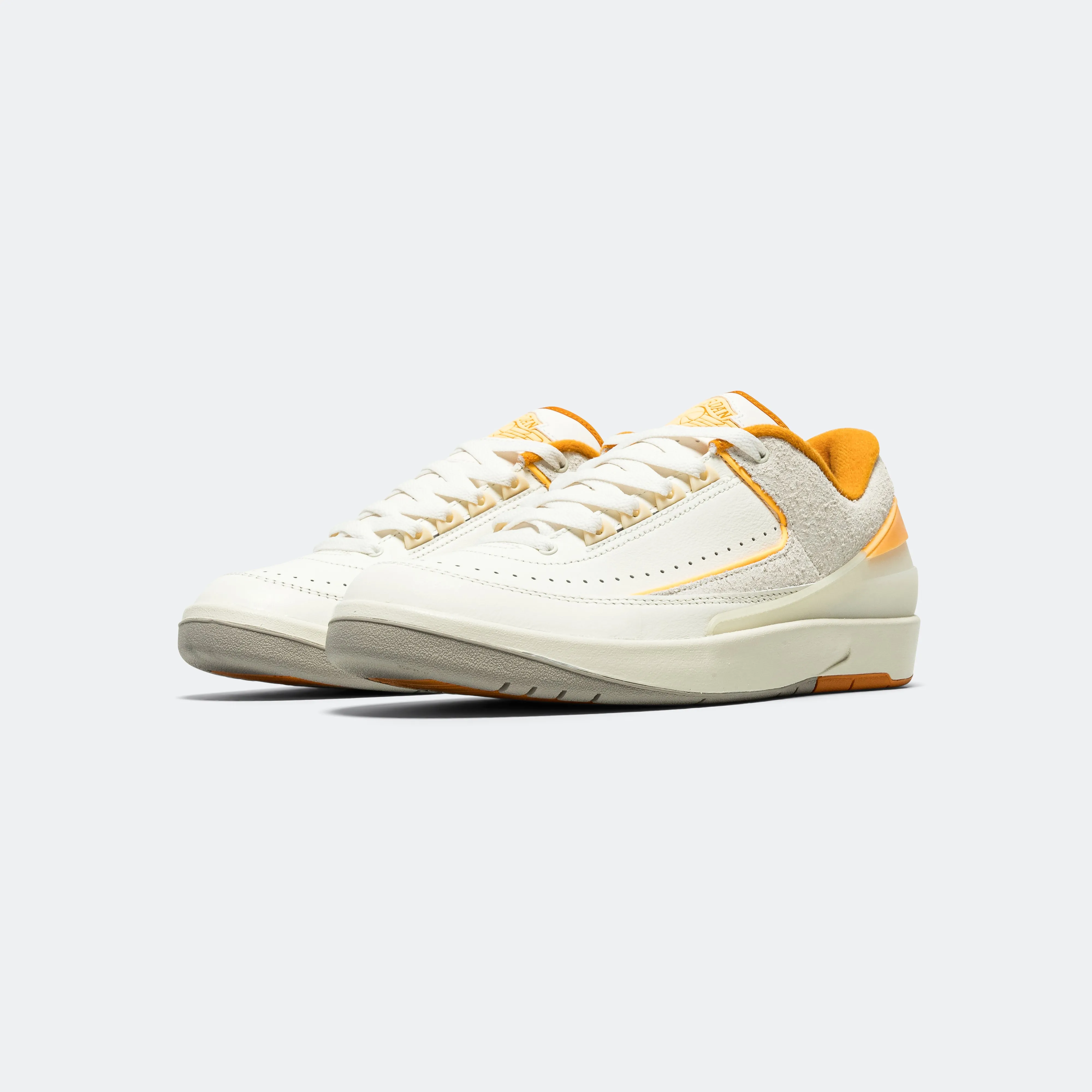 Air Jordan 2 Retro Low - Sail/Melon Tint-Light Curry