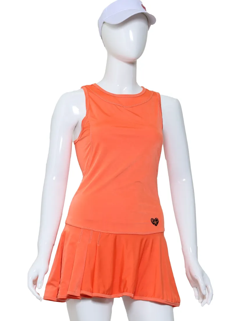 Andrea Dress Short Orange