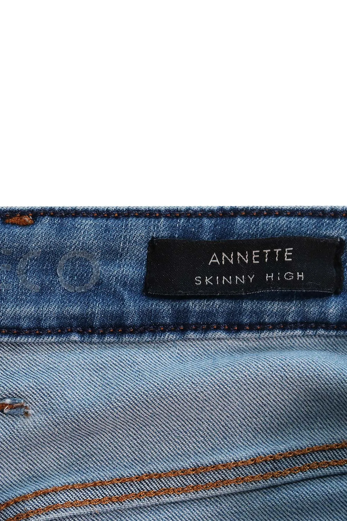 Annette Skinny High In Light Denim