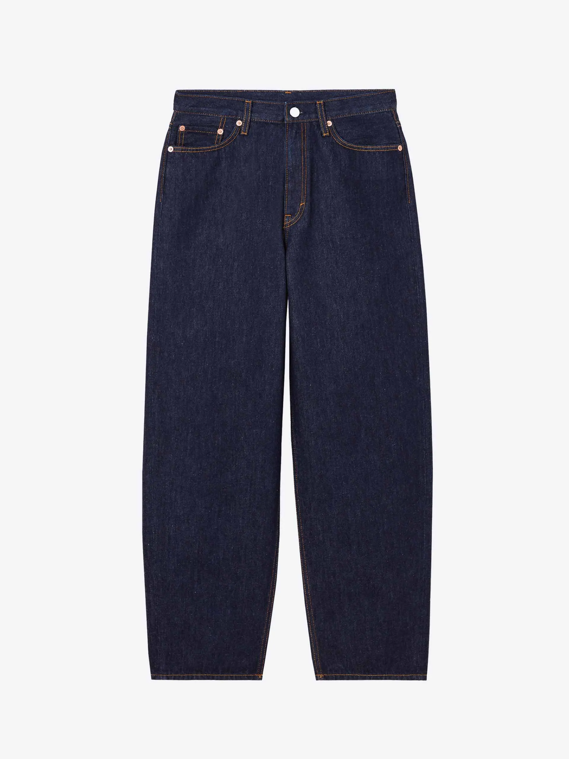 Arch tapered indigo jeans