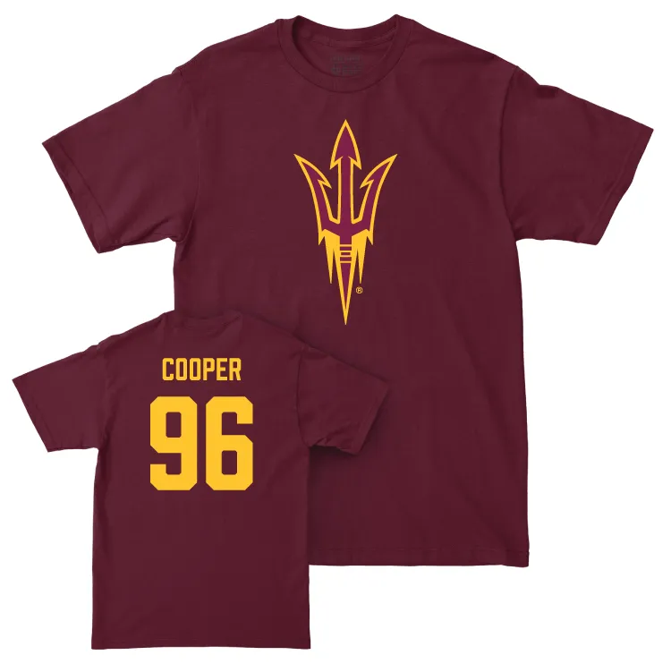 Arizona State Football Maroon Legacy Tee - Anthonie Cooper