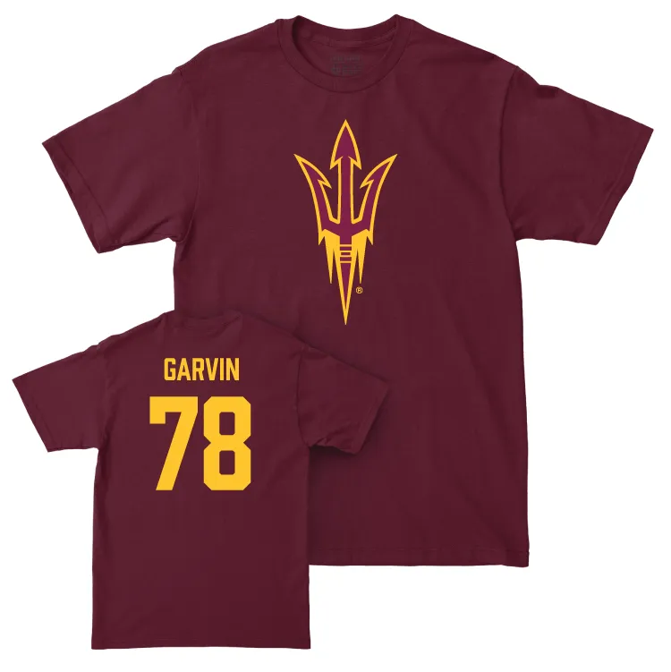 Arizona State Football Maroon Legacy Tee - Colby Garvin