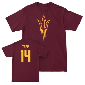 Arizona State Football Maroon Legacy Tee - J'Mond Tapp