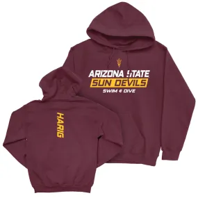 Arizona State Football Maroon Rush Hoodie - Cameron Harpole