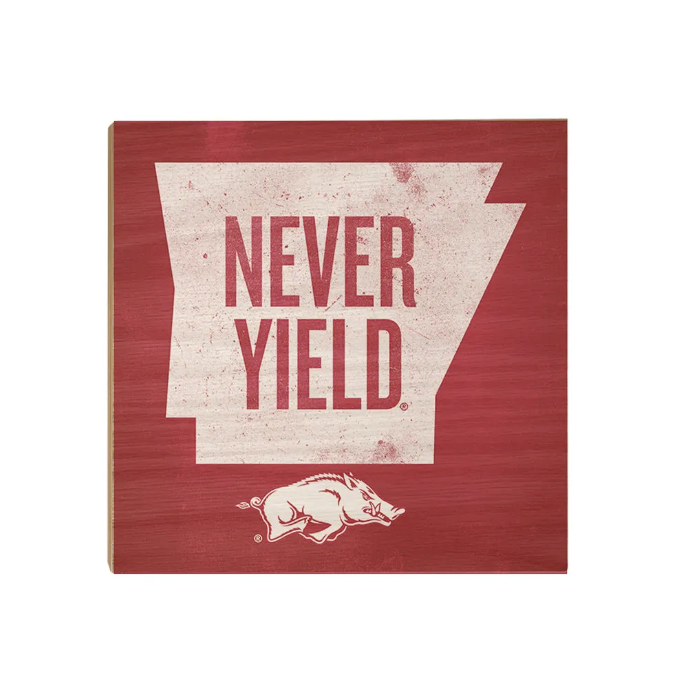 Arkansas Razorbacks - Arkansas Never Yield State