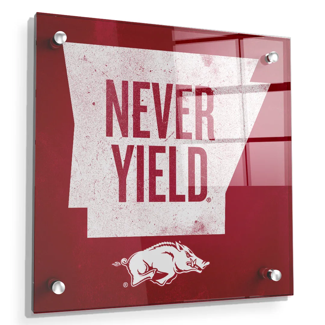 Arkansas Razorbacks - Arkansas Never Yield State