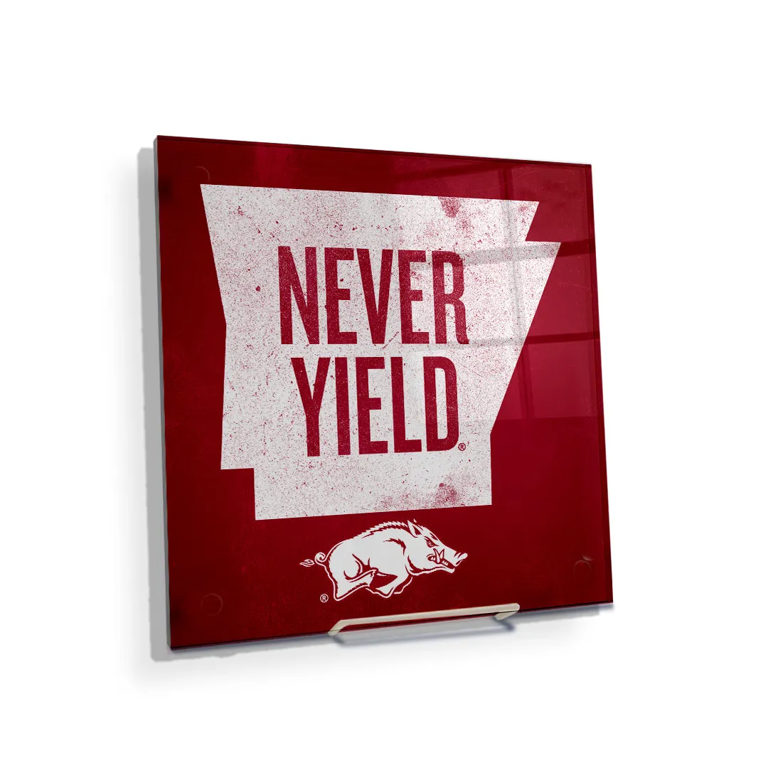 Arkansas Razorbacks - Arkansas Never Yield State