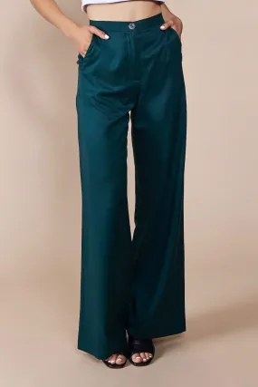 arouca wide pants smaragd green