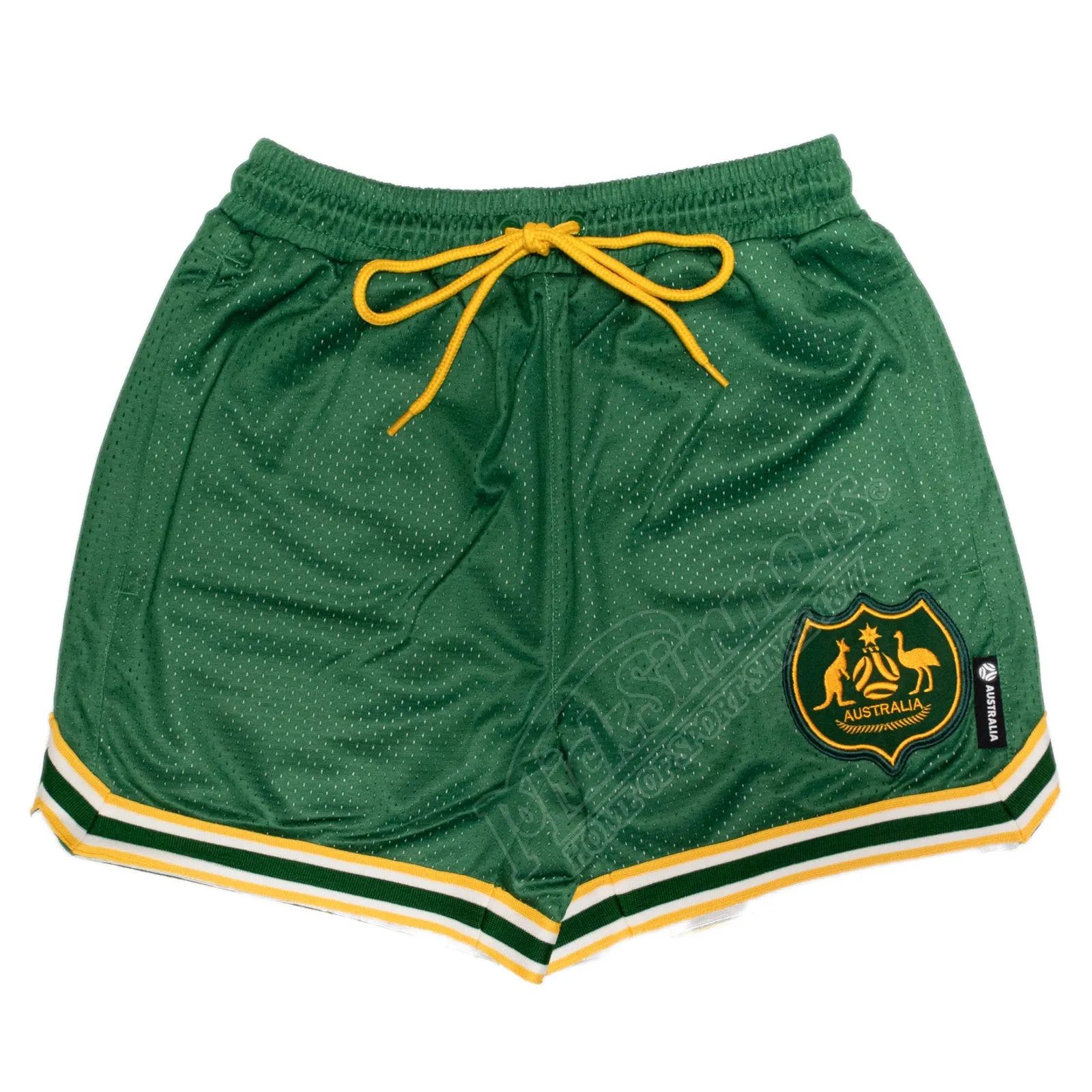 Australia Official Socceroos 1980 Retro Shorts Football by Outerstuff