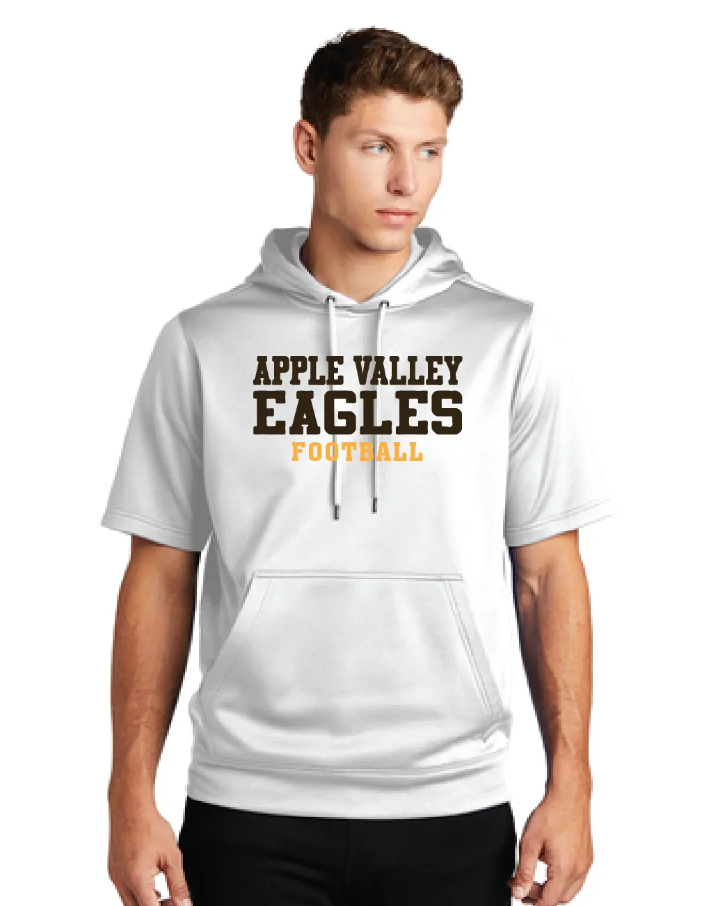 AV Football - Adult Short Sleeve Hooded Football