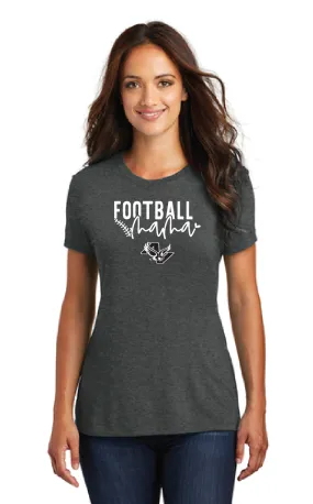 AV Football Mom - Grandma Shirts District ® Perfect Tri ® Tee - Black Frost