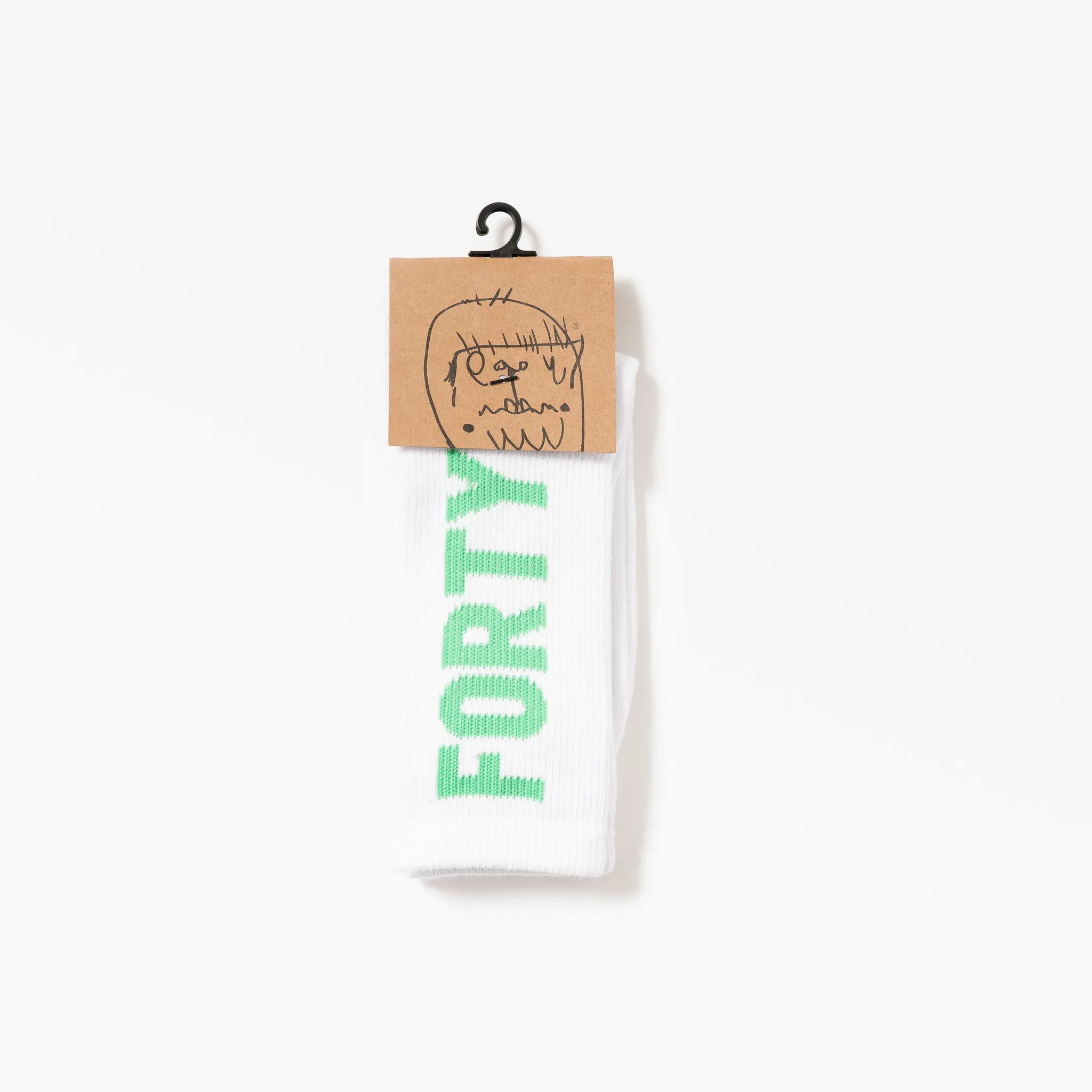 Ayton Socks (White/Green)