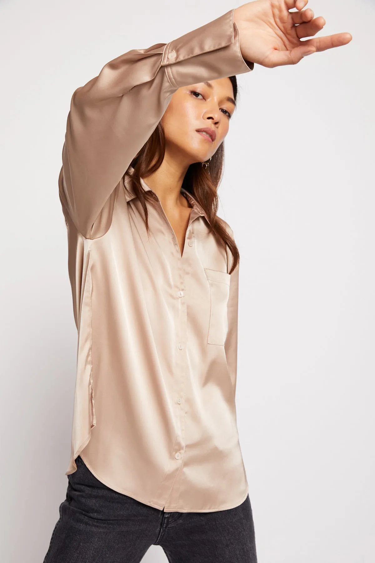 Bailey 44 Norea Blouse in Champagne