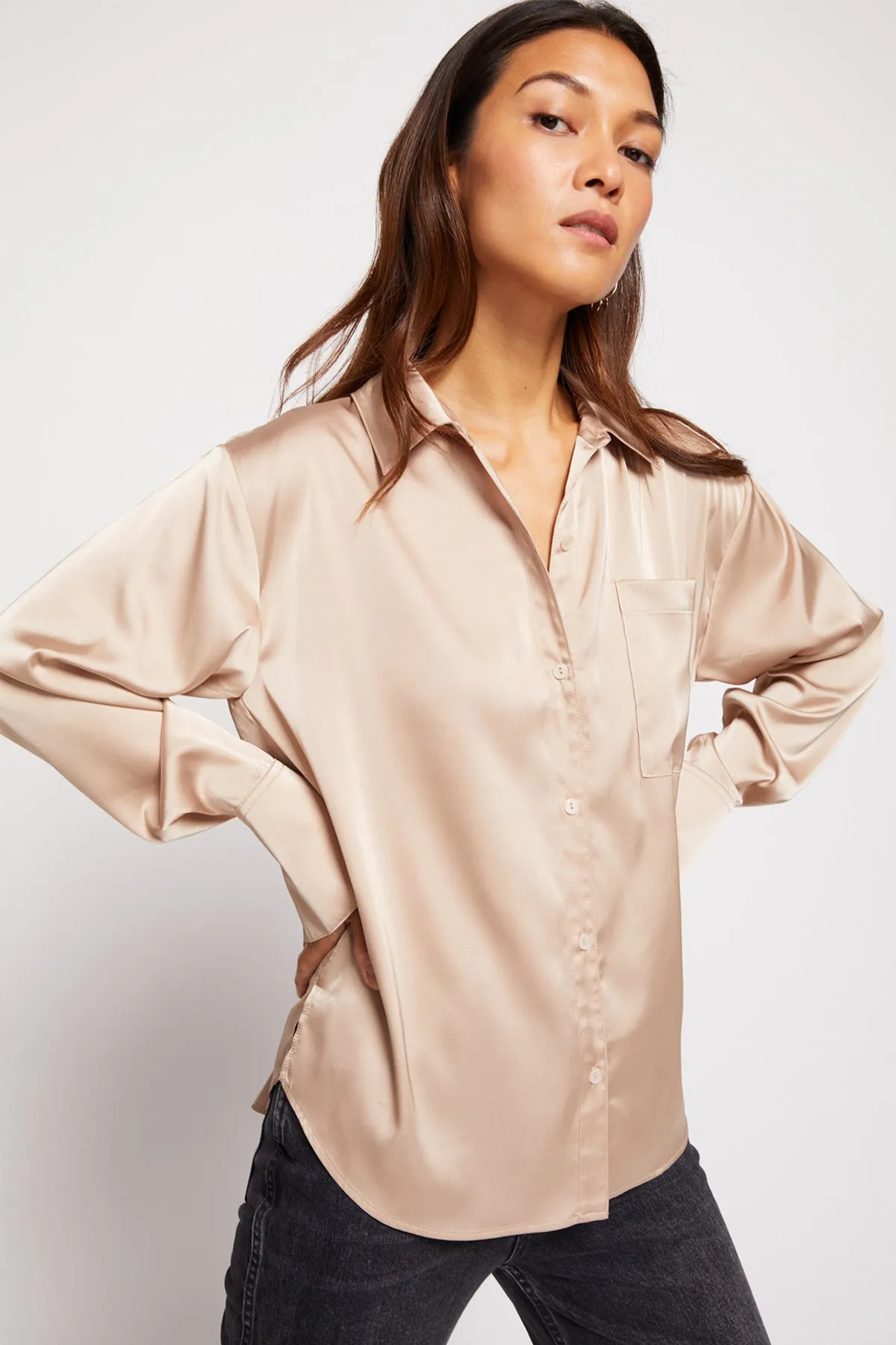 Bailey 44 Norea Blouse in Champagne