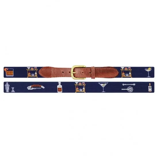 Bar Cart Essentials Needlepoint Belt