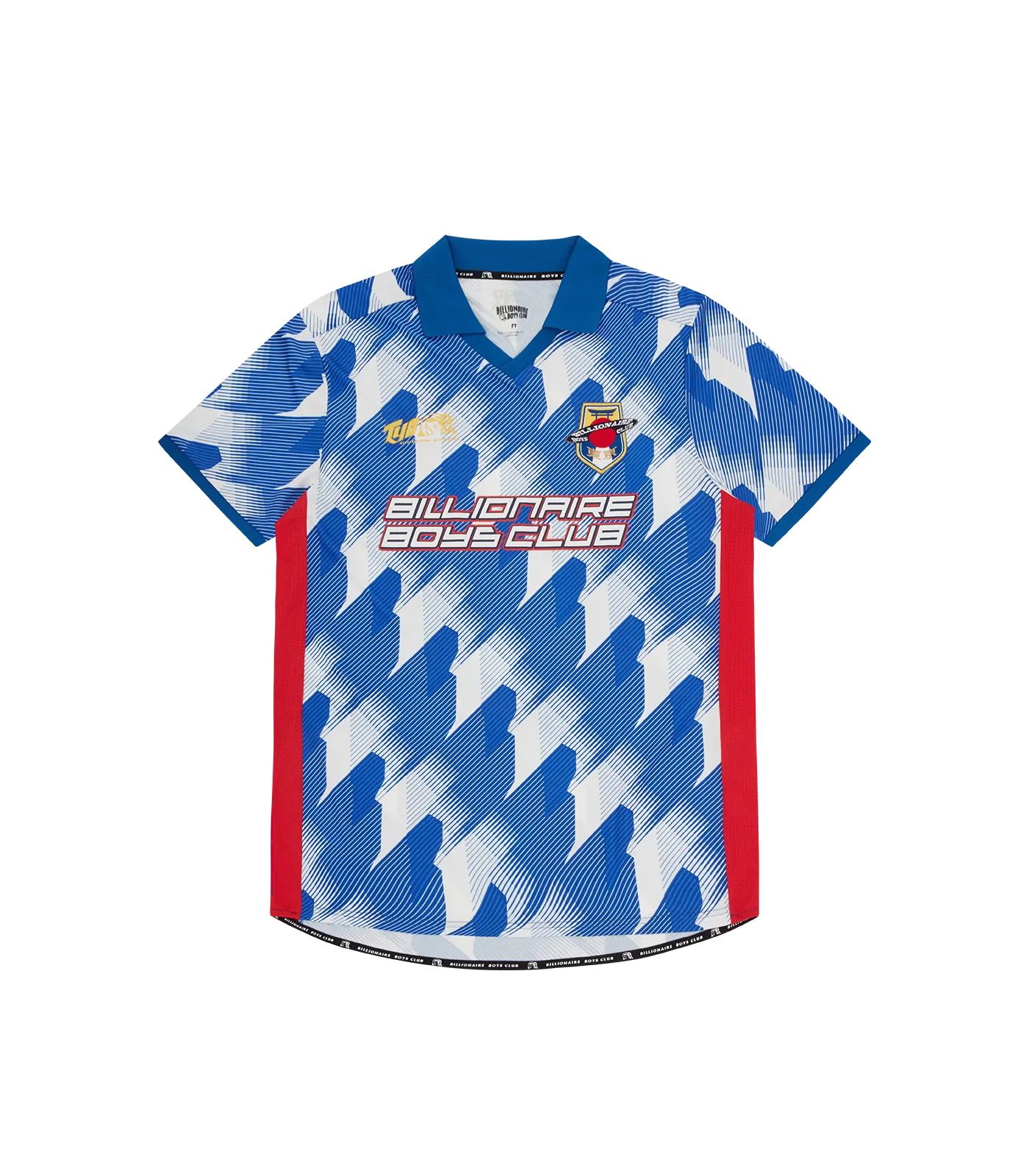 BILLIONAIRE BOYS CLUB TOKYO FOOTBALL SHIRT - BLUE