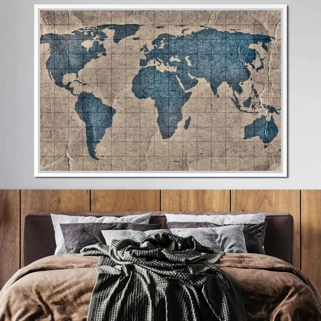 Blue Lands World Map