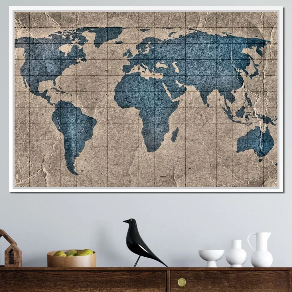 Blue Lands World Map