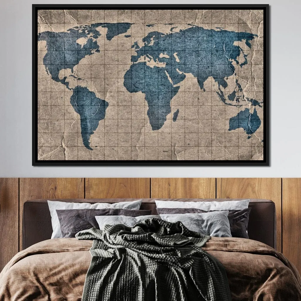 Blue Lands World Map