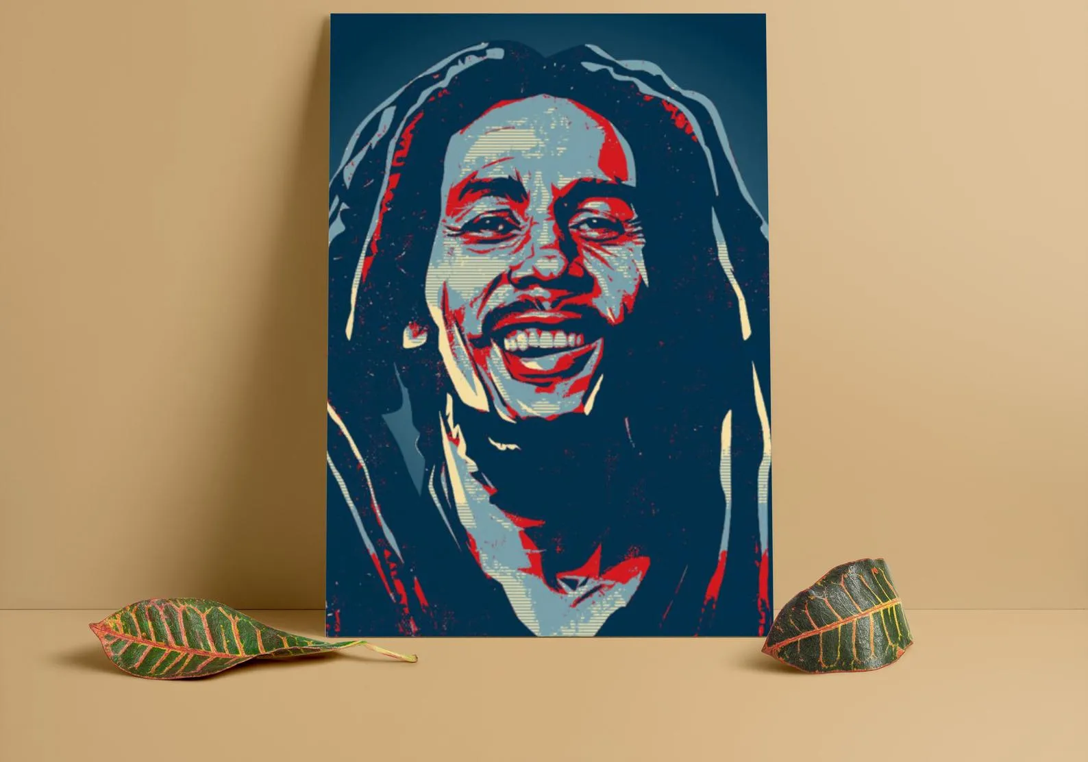 Bob Marley Custom Printing, Home Decor, Wall Hanging, Custom Canvas, Bob Marley Art, Singer Print, Jamaican Musician