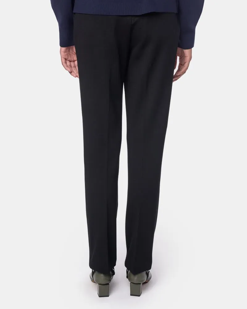 Bond Straight Stirrup Pant in Black