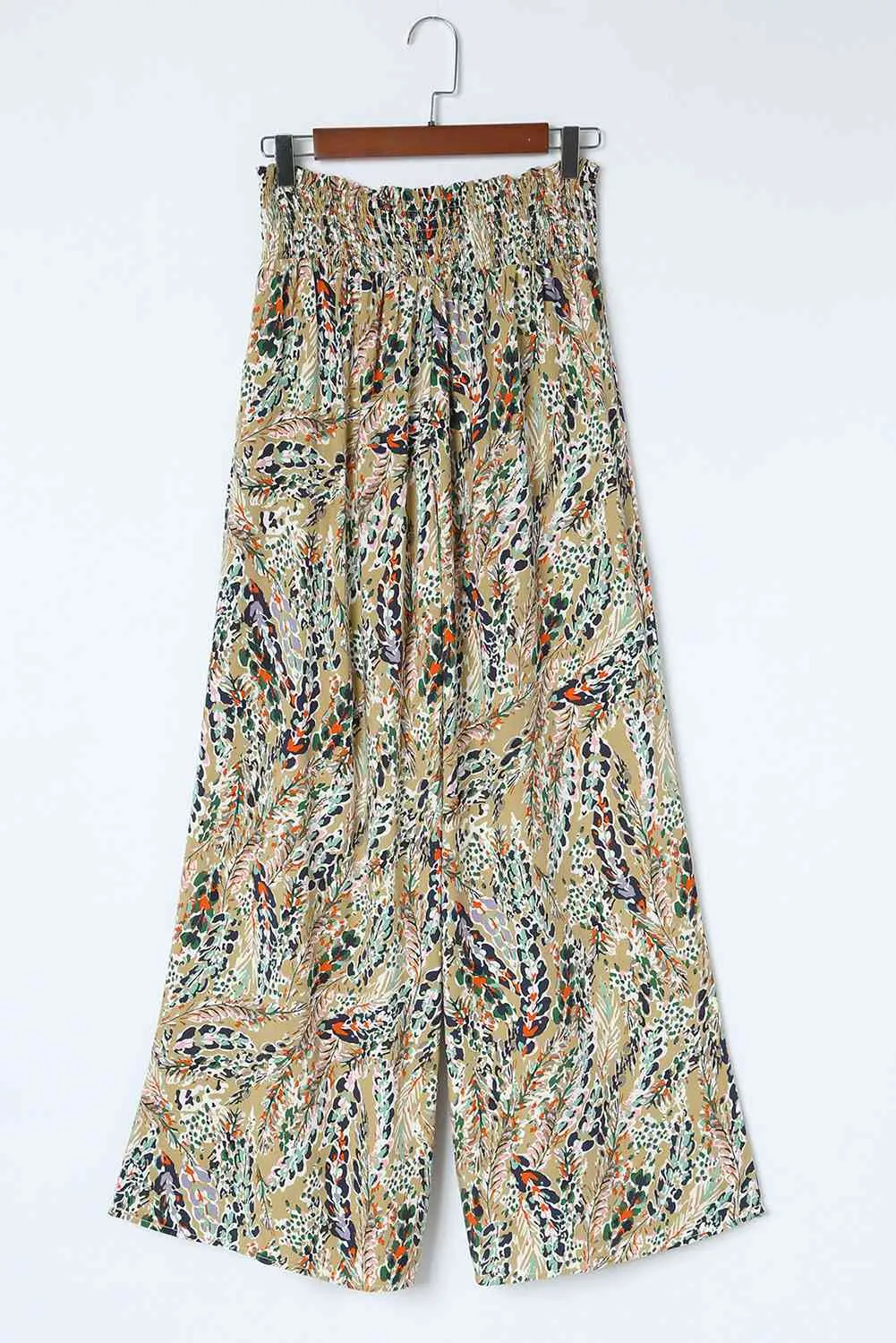 Briana Smocked Waist Wide Leg Pants