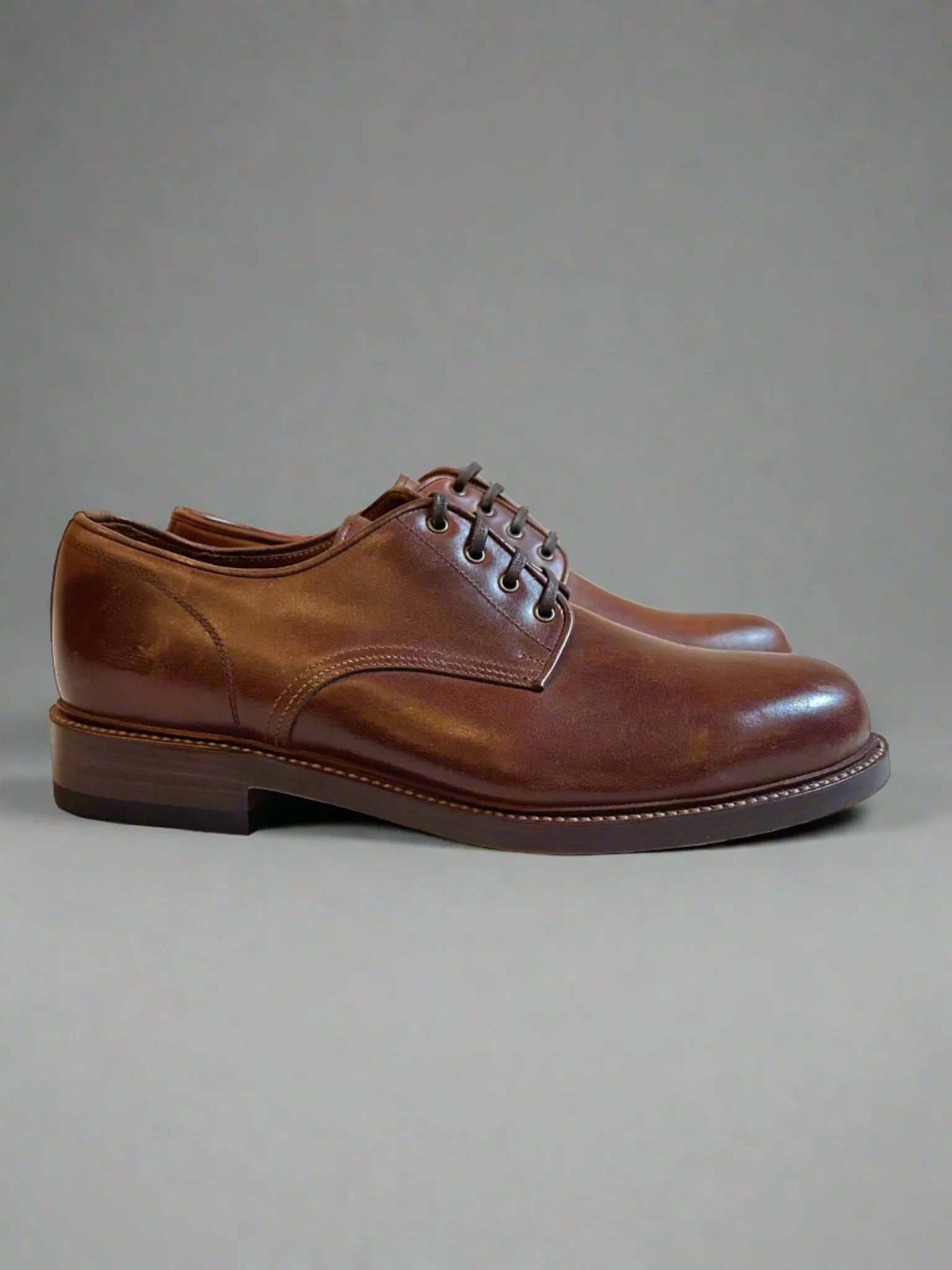 Bright Shoemakers, Derby, Chestnut (SAMPLE)