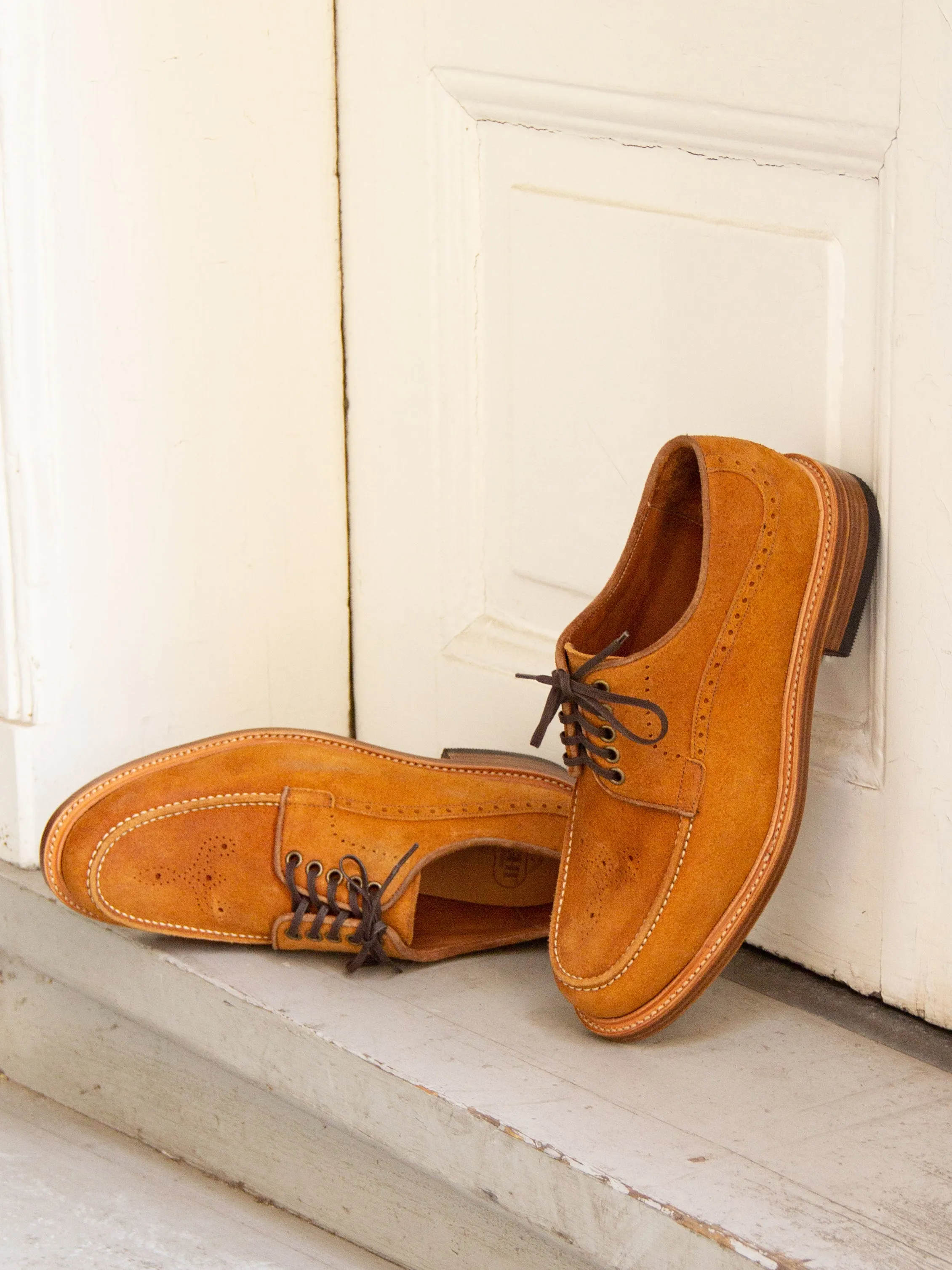 Bright Shoemakers, Moc Derby, Camel Rough-Out