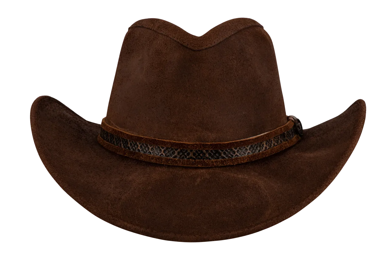 Bullhide Forsyth Leather Cowboy Hat