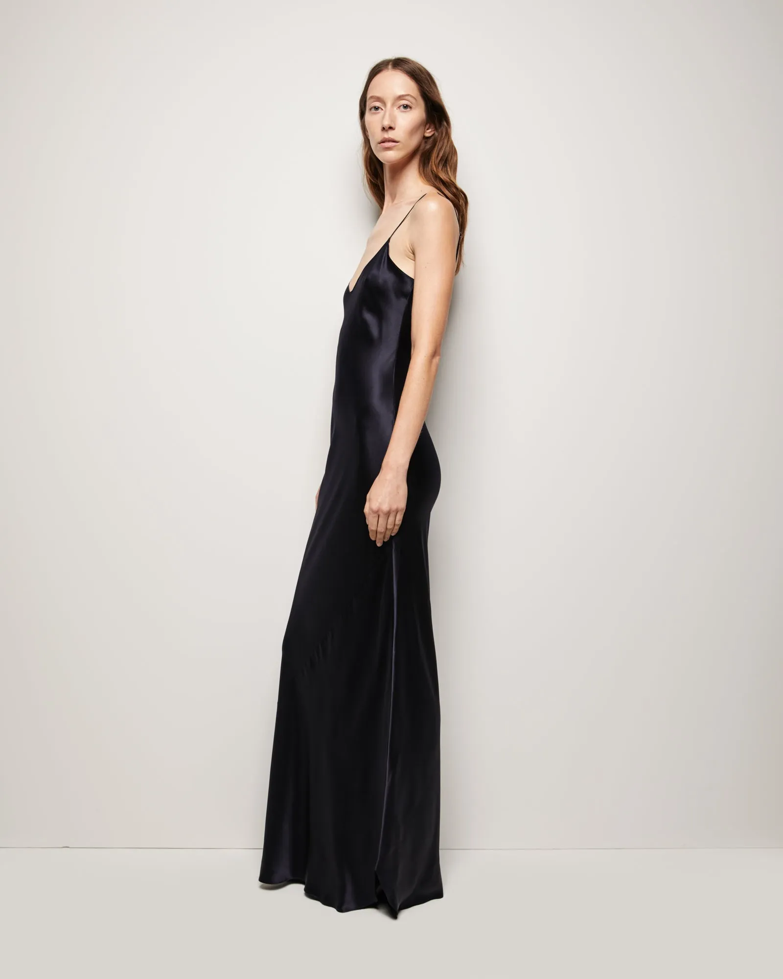 CAMI SILK GOWN