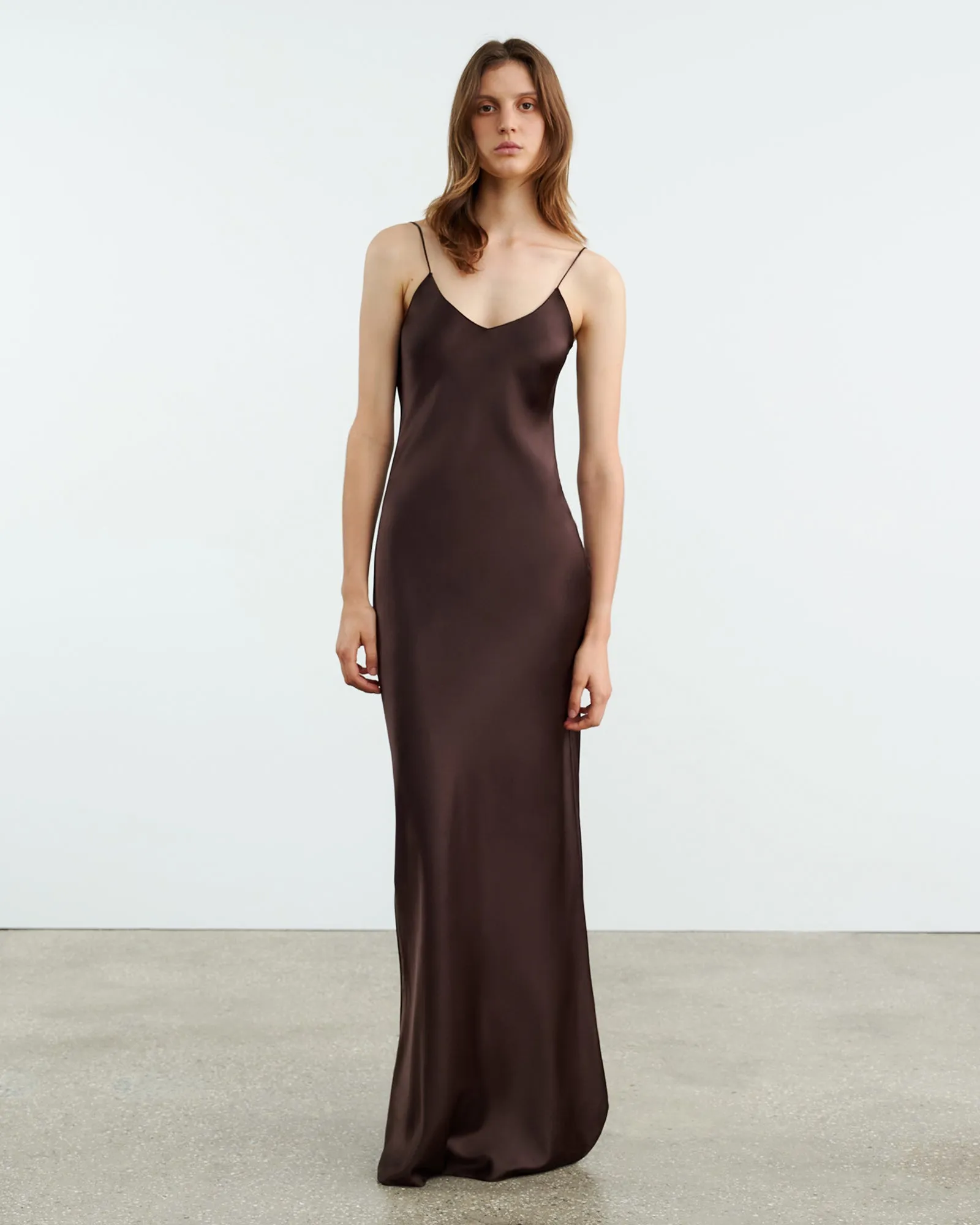 CAMI SILK GOWN