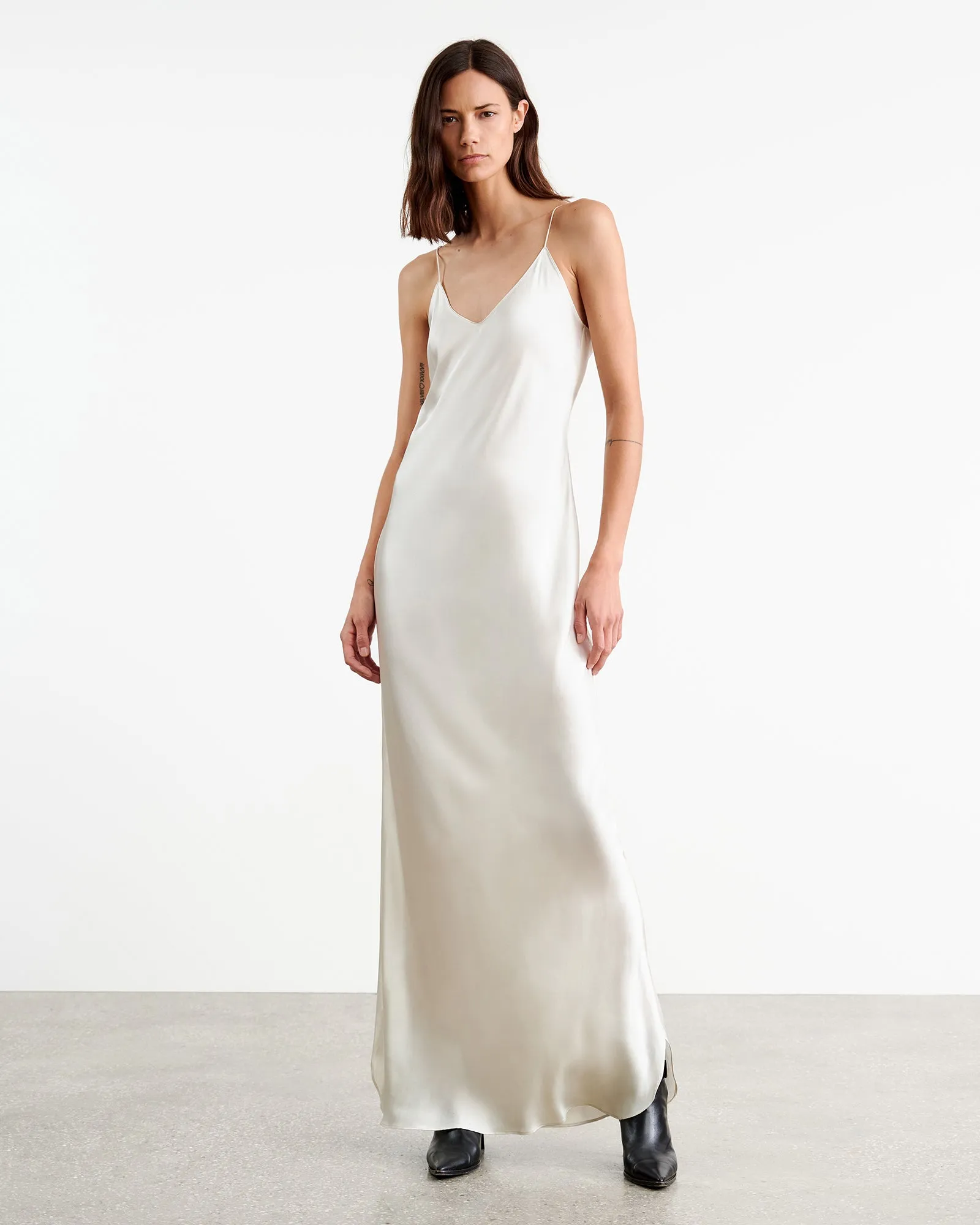 CAMI SILK GOWN