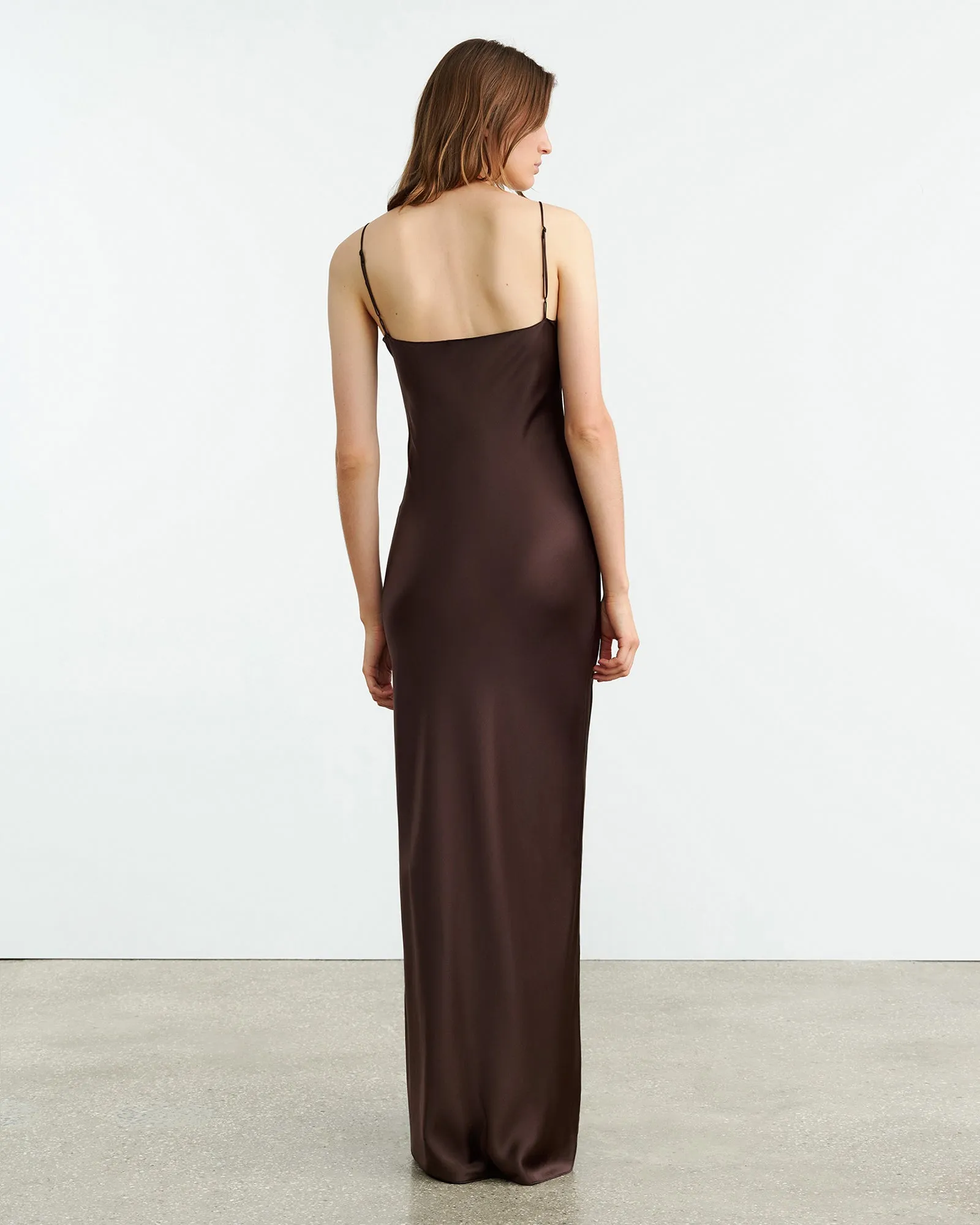 CAMI SILK GOWN