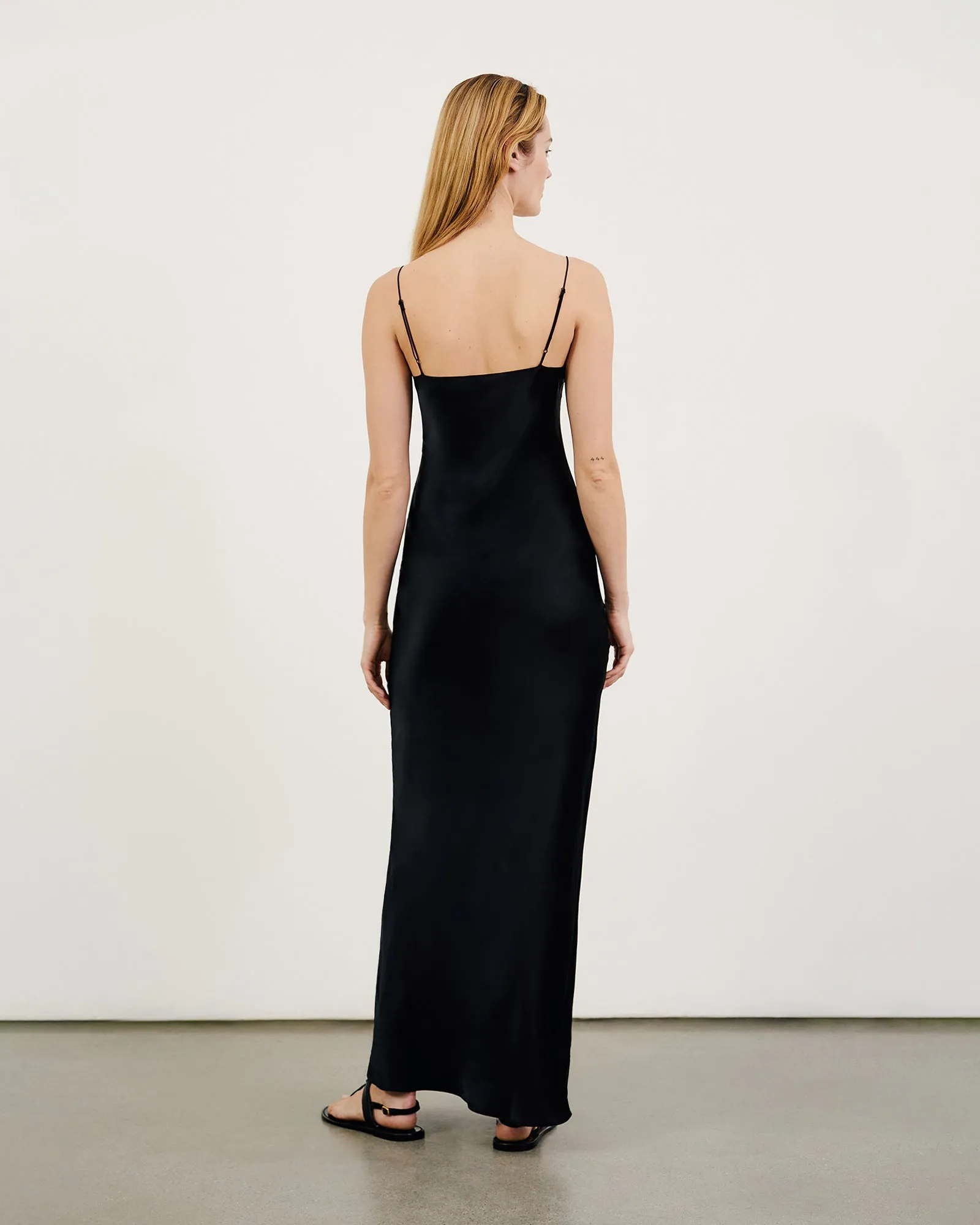 CAMI SILK GOWN